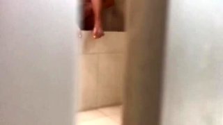 Hidden Cam Spies on Hot Latina Step Sister Showering - Amateur Teen Fuck