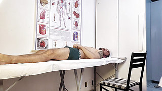 Patient Becomes Rigid in Front of the Nurse During the Examination