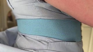Hot Mean redhead babe fucks her big tit roommate