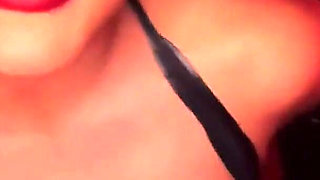 Cum Slut Ms Red X Begs for Demon Semen