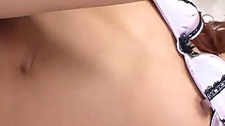 Asian Skinny Teen Yuki with Extremely Hairy Pussy Seduced by Step Father