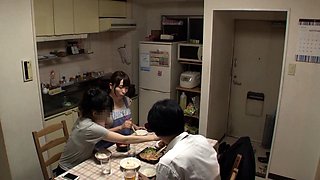 Kinky double japanese blowjob and hardcore fucking session