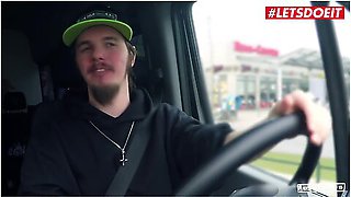 Kitty Core Big Tits German Milf Risky Public Fuck In The Backseat