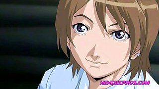 Uncensored Hentai Handjob Creampie