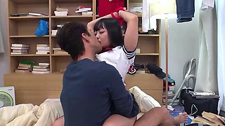 Japanese petite Teen 18 seduce to first Time Defloration