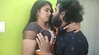 Vaishnavy and Sharun Long Lip Lock Part 1