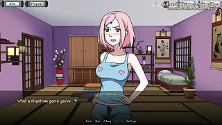 Sakura's Little Ass Fucked Hard And Creampied - Naruto: Kunoichi Trainer - Naruto Hentai Game - #10