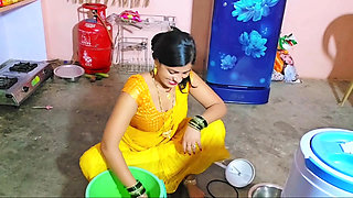 Stepmother has a rough threesome with her stepson fuck pleasure until she gives all her with full tits Desi milk Clear-