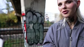 GERMAN SCOUT - Blonde Fitness Model Teen Lexi Star