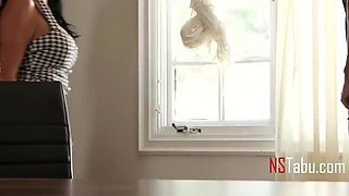 Mature GILF Neighbor Seduces Teen With Passionate Doggystyle