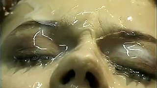 Posh bimbo bukkake mind-blowing adult clip