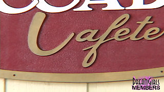 Amazing Alana Gets Naked in Risk Flashing Spots