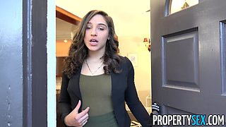 POV Wild fuck with hot real estate manager Abella Danger