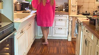 From Furry Slippers to Bare Feet in the Kitchen (206)