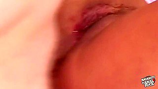 A Stunning Brunette With A Big Tits Takes On A Big Cock In Her Ass