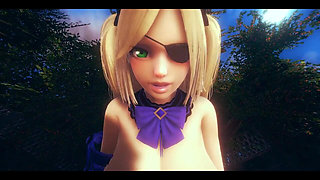 Genshin Impact Hentai - POV Fischl Cowgirl Fucking - Japanese Asian Manga Anime Game Porn