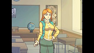 Insatiable schoolgirl on a witch hunt by LoveSkySan69