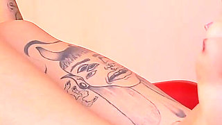 Beautiful Femdom Latina Tattooed Humiliates You in Spanish While You Look at Her Feet