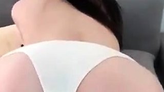 Hot amateur teen girl with big boobs toying pussy on cam