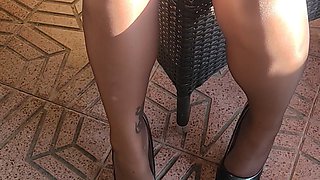 Pantyhose and Sun for My Legs
