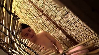 Asian small tit girl masturbating