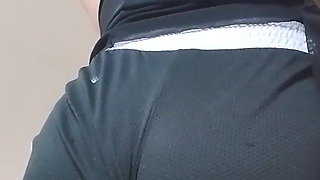 With My Neighbor in Rich Mini Shorts