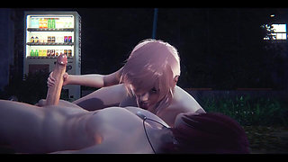 Final Fantasy Hentai - Claire Sex in Park - Japanese Asian Manga Anime Film Game Porn