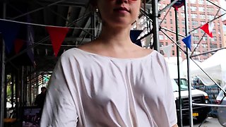 Amateur French Teen Outdoor softcore