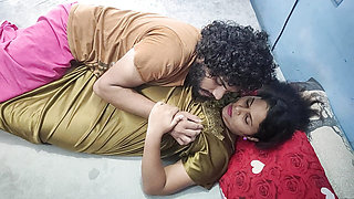Nighty boobs suck romance of indian couples