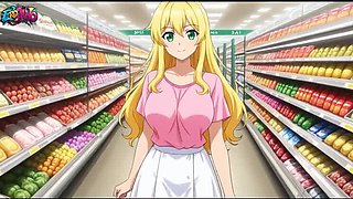 Supermarket Teen Girl Fucks Her Older Boss - Anime Hentai Romance