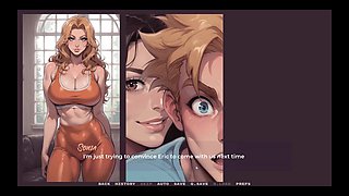 My New Girlfriend Taboo Hentai Game Ep.10 Hot Neighbor MILF Is Teasing Me with My Step Mom Workout!