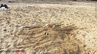 Flexible Games In The Sand - Watch4Fetish