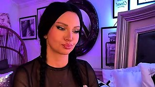 Chubby Brunette Big Boobs Dildo Masturbation