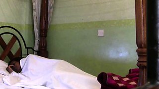 Hot morning sex with African wet teen