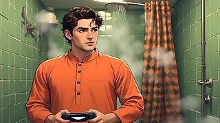 Indian Bhabhi Fucked Hard Doggystyle at Night - Desi Sister in Law Silent Sex Animation