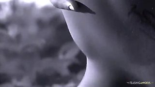 Anal Sex & Pussy Licking with Brunette Sabrina Ferrari - Outdoor Blowjob and Doggy Style Fuck