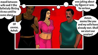 Savita Bhabhi Special Trainer Fuck - Hot Indian Yoga Gym Sex with Big Nipples Housewife