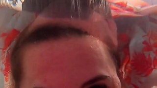 Breath Holding Underwater in Bathtub and Record with Waterproof Camera