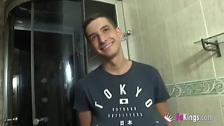 Rookie Babe Pranked: She Thinks She's Fucking a Disgusting Old Man - Surprise Blowjob & Cumshot!