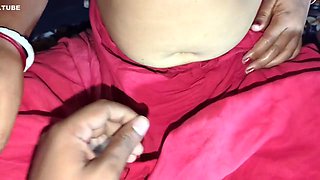Huge Boobs - Indian Bhabhi Strips Saree And Rough Fucks With Devar Ji