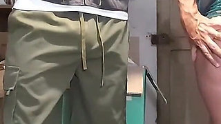 My Husband Is Not at Home! Blowjob to the Counter Technician