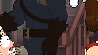 Sex Party with Sluts at Camp Crystal Lake. Cartoon