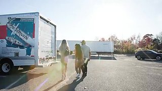 Public Sex in Parking Lot! Exxxotica NJ 2024 Vlog with Latina Big Booty Lesbian Blowjob & BBC