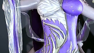 Goddess in Paradise: 3D Curves Awaken - 3D Animation Hentai
