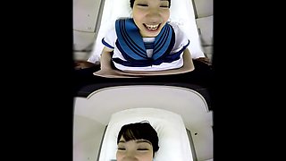 Virgin Schoolgirl In Uniform Vr; Cute Jav Teen