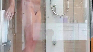 MILF Having Orgasms While Taking a Shower
