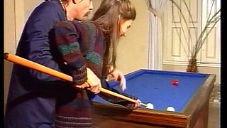 Stunning Babe From Germany Got Fucked on the Pool Table