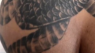 Horny brunette taking cock in the ass  B ia BG   LP