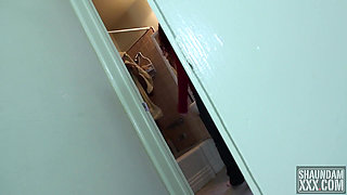 I put the bulge in her throat