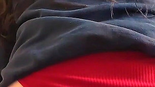 I Love to Make My Neighbor Horny by Rubbing My Ass Against His Cock